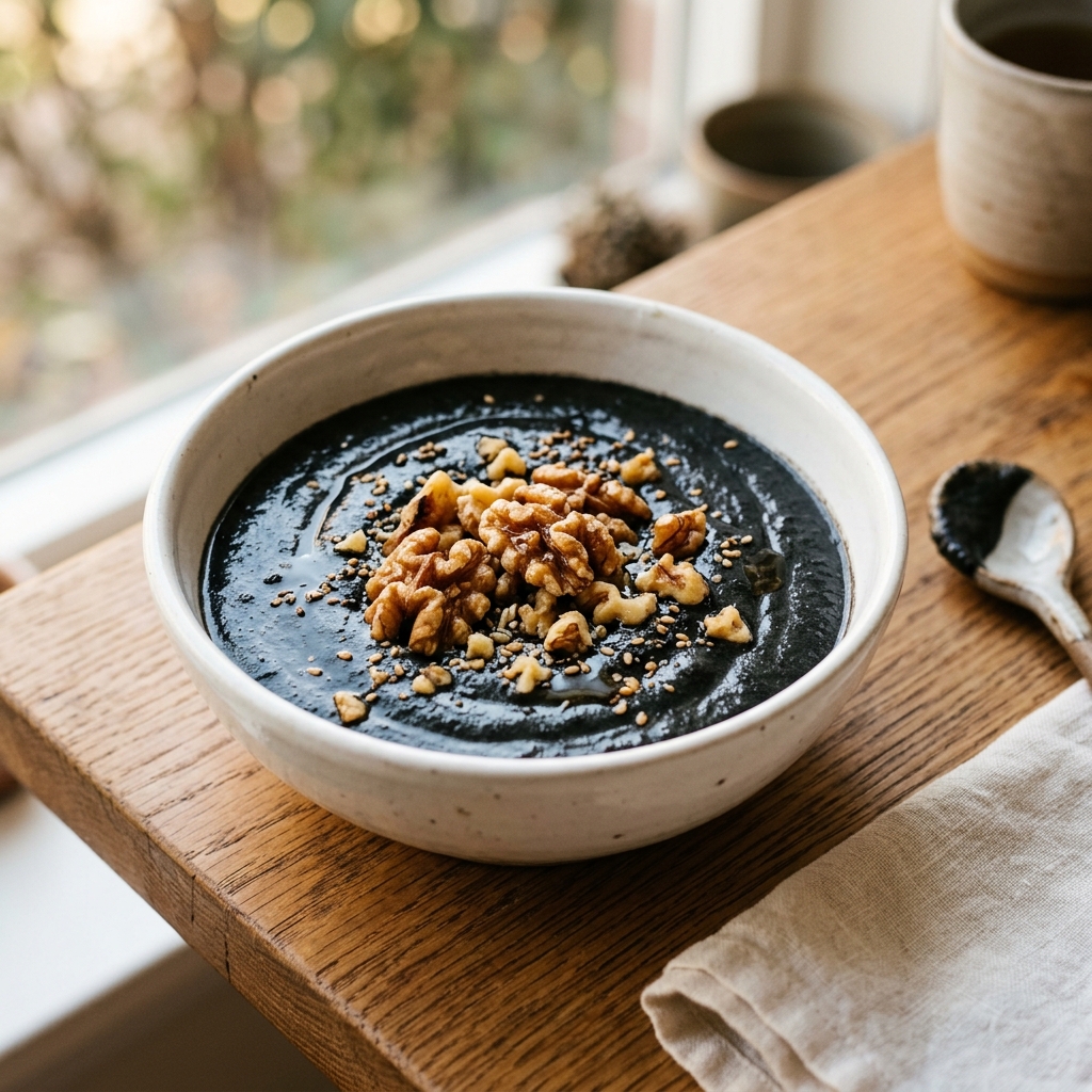 Black Sesame and Walnut Paste
