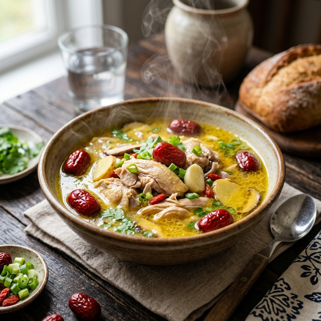 Astragalus Chicken Soup